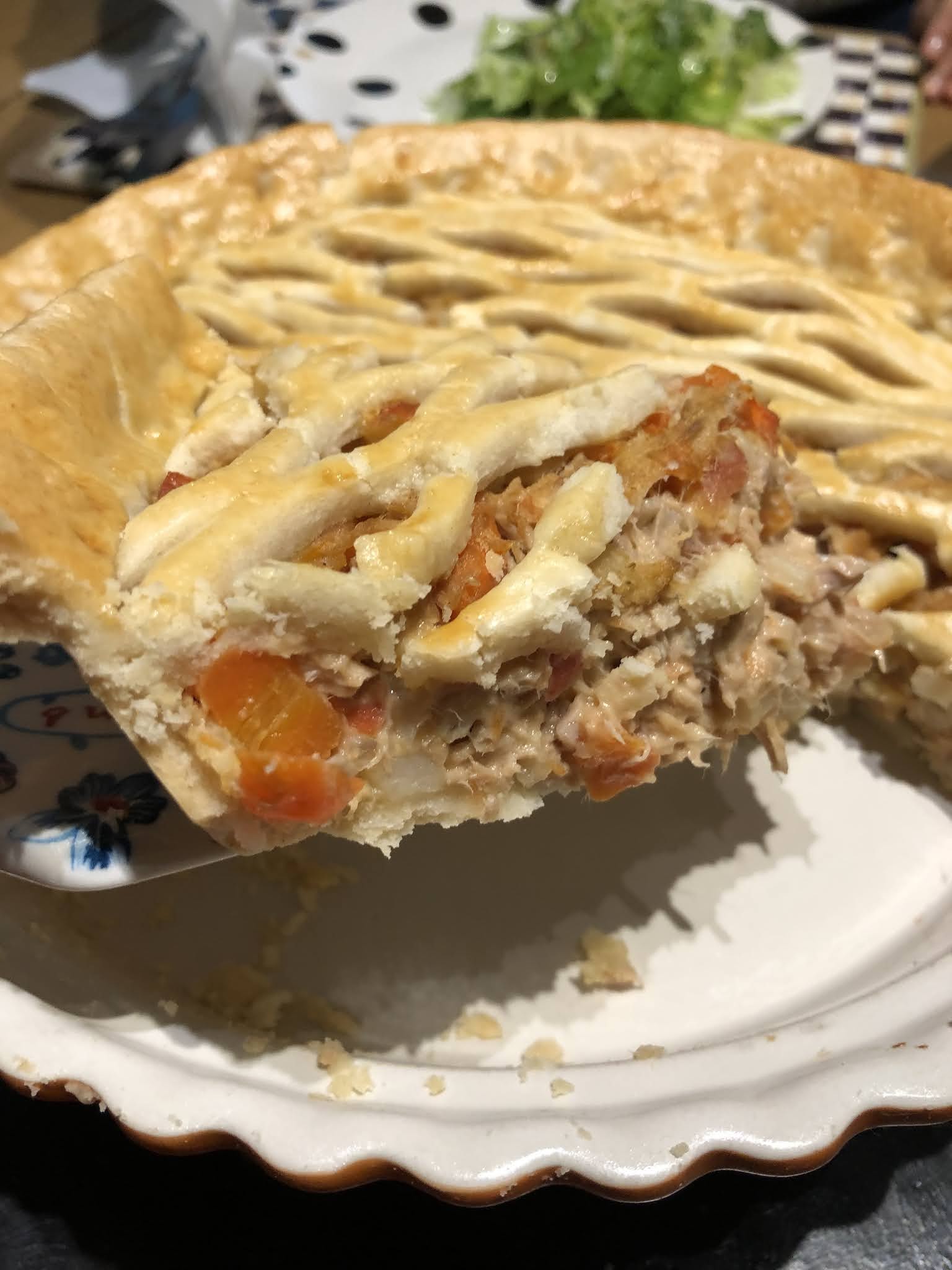 Tuna pie recipe a chicken pot pie alternative — The Cookie Couture