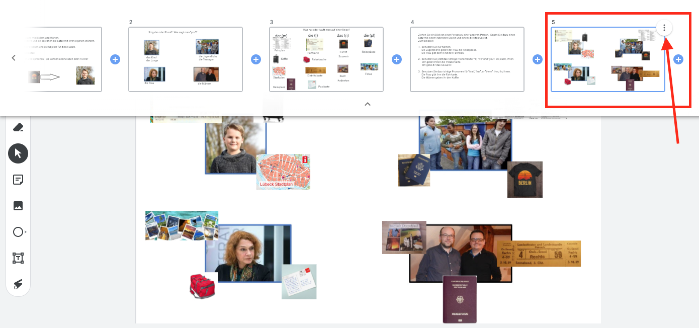 CLA Language Center Tip of the Day Jamboard shortcuts for missing