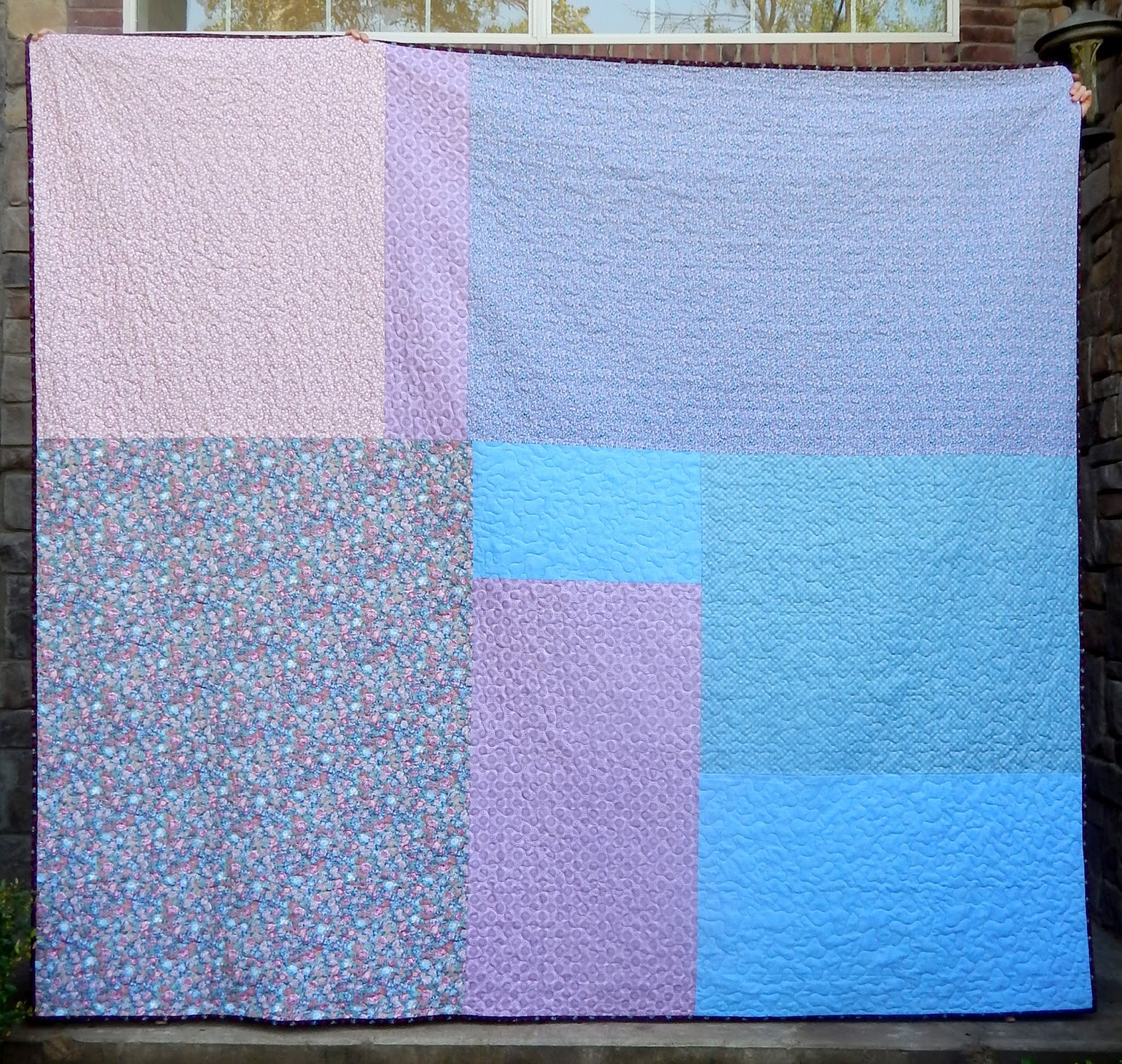 The Fleming's Nine Old Fashioned Patchwork Quilt