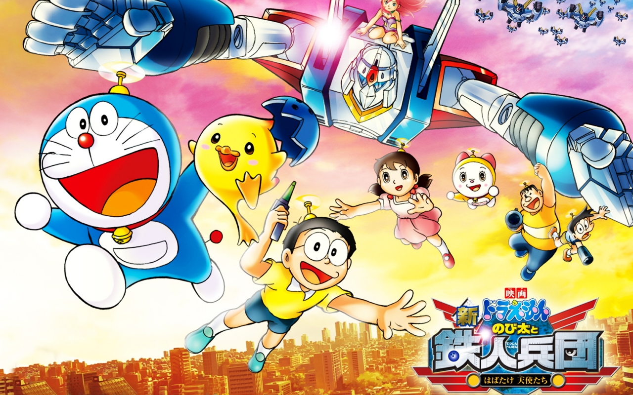 50 Wallpaper  Gambar  Kartun Doraemon  Koleksi Gambar 