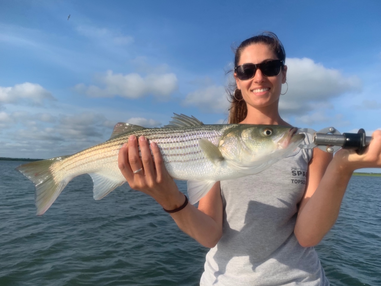 Jersey Cape Guide Service Back Bay Stripers