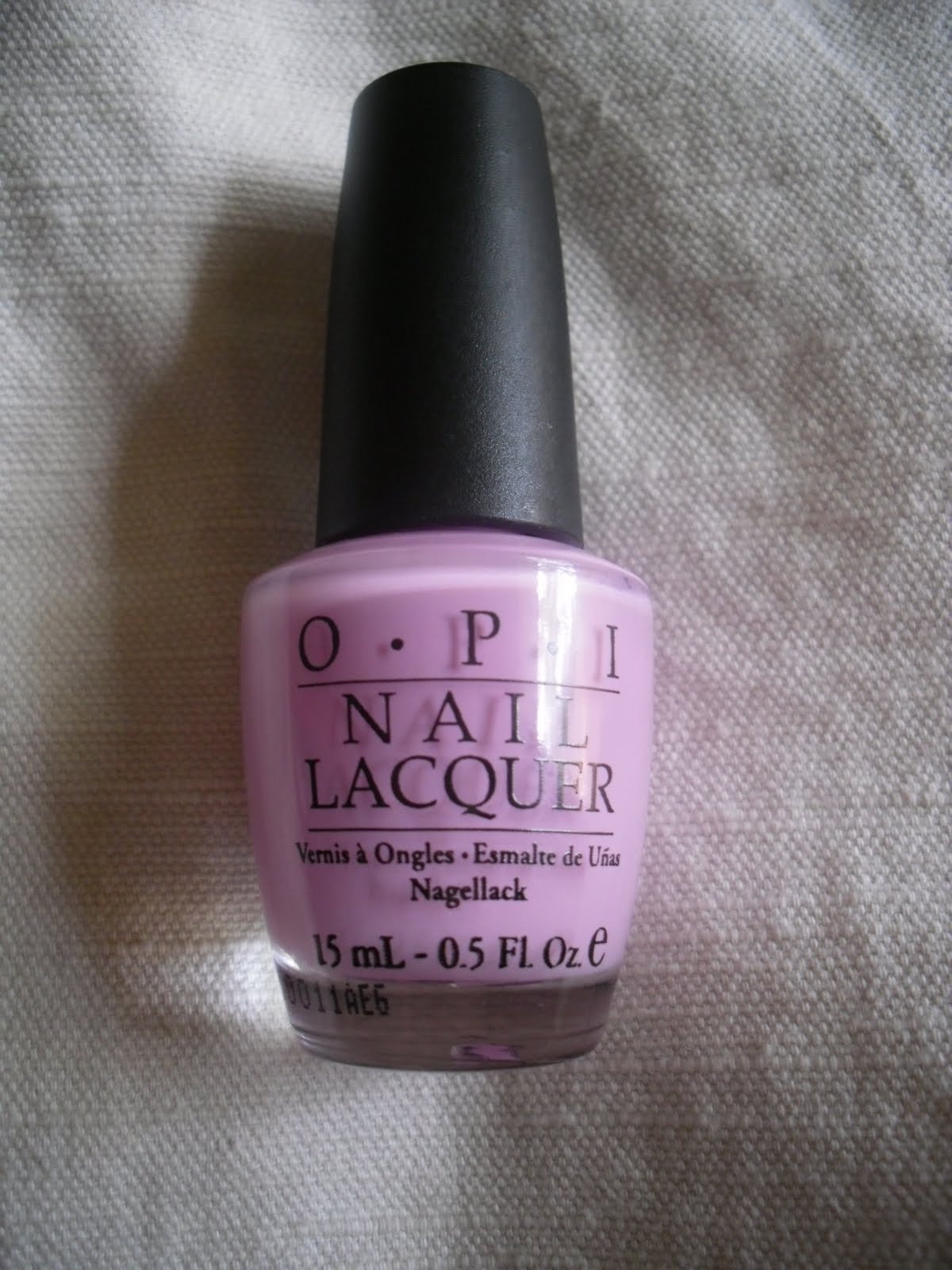 Beautifully Glossy OPI Lucky Lucky Lavender Hong Kong Collection Nail