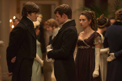 Sam Riley, Matt Smith and Lily James star in Pride and Prejudice and Zombies