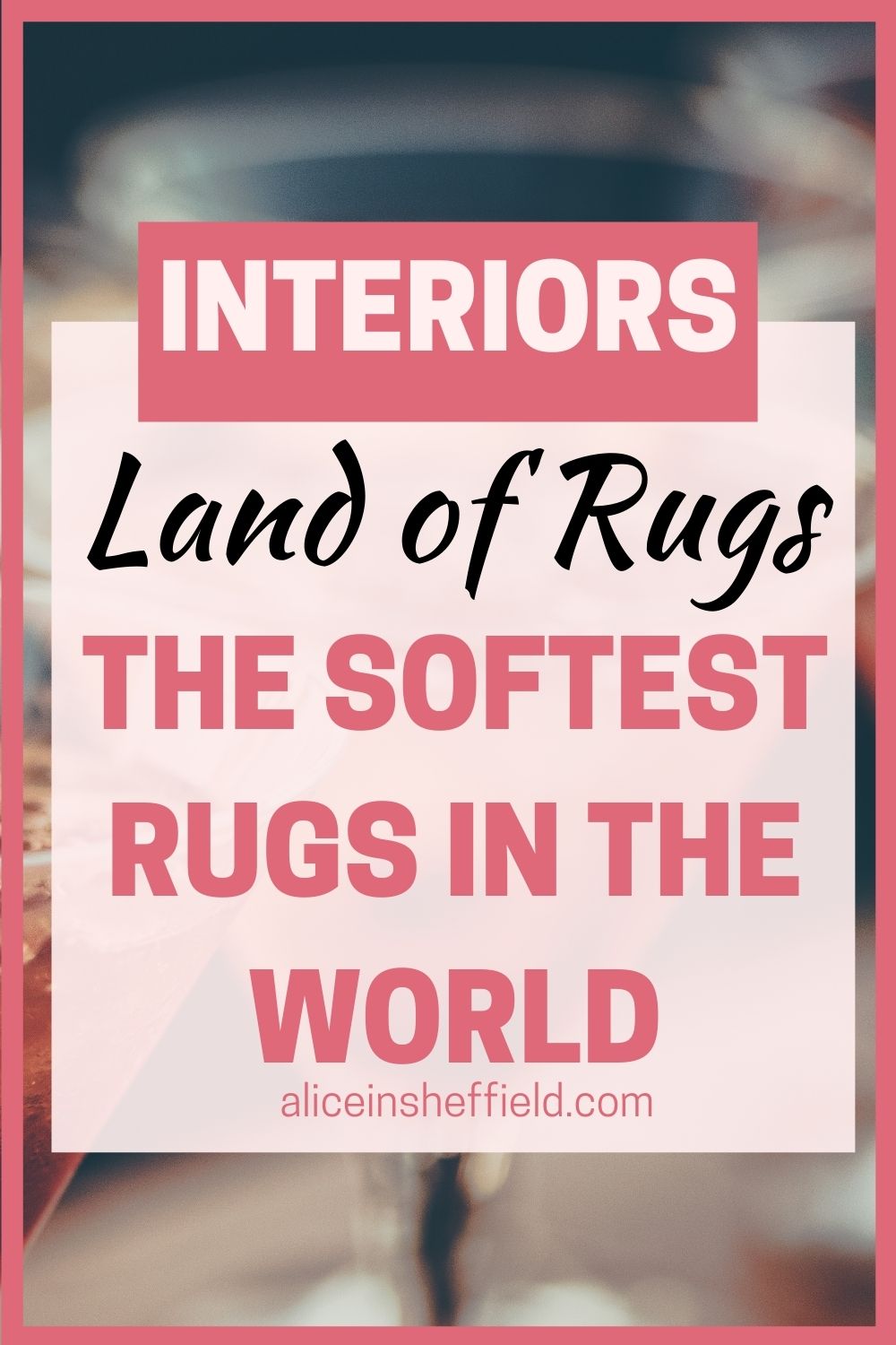 Land of Rugs Review The Ridge Rug Alice In Sheffield