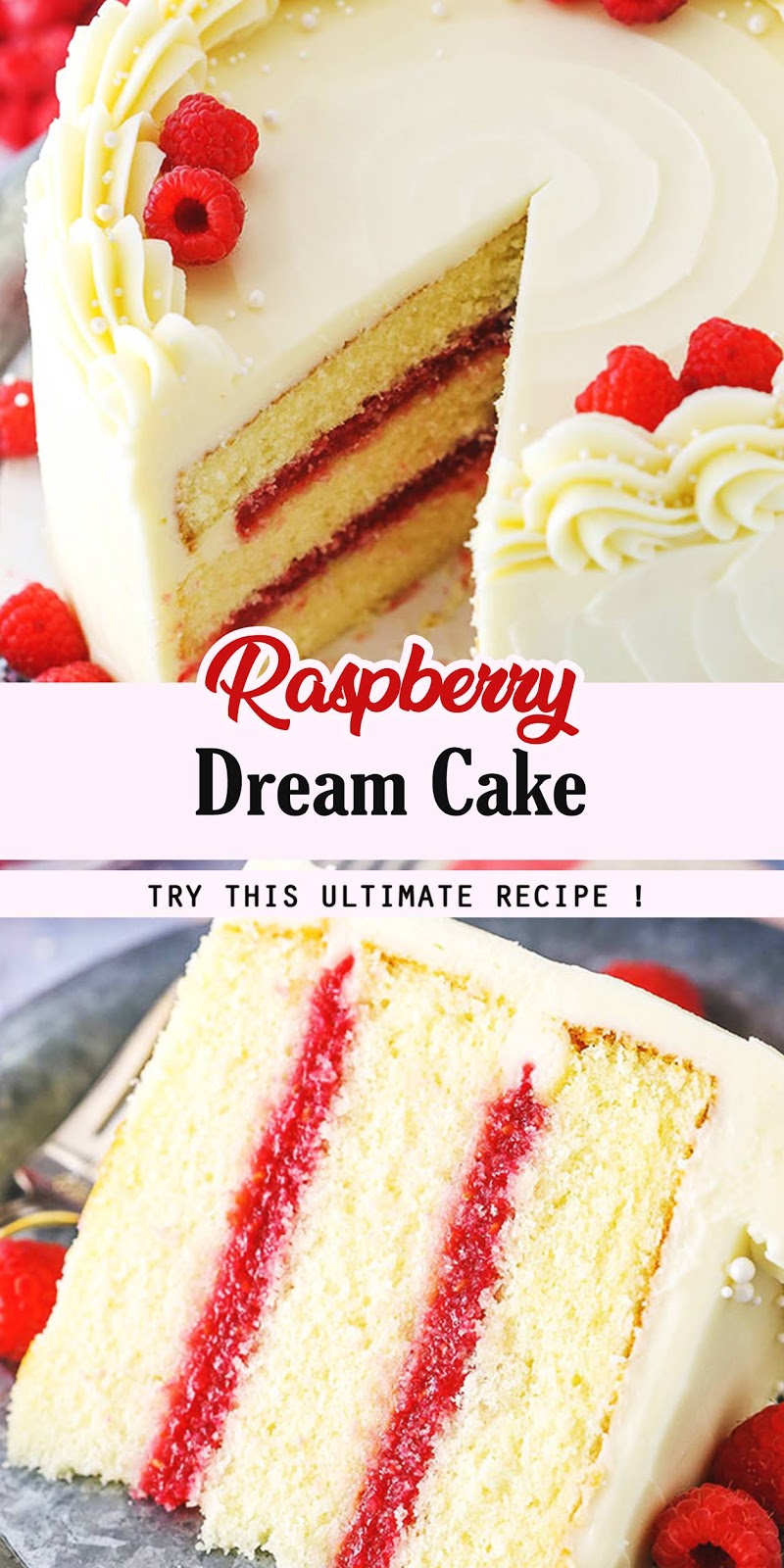 RASPBERRY DREAM CAKE Health hoki koki