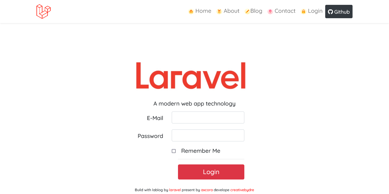 Laravel Website CMS Source Code full gratis download free