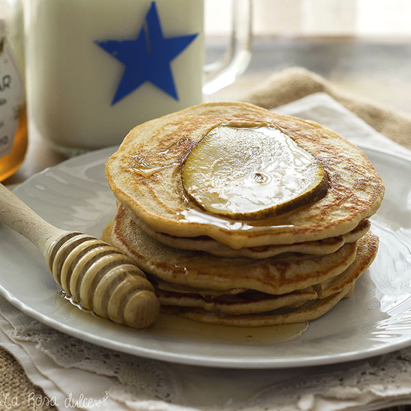 Tortitas de pera #saludables #donnahay #sinlactosa #singluten #sinazucar