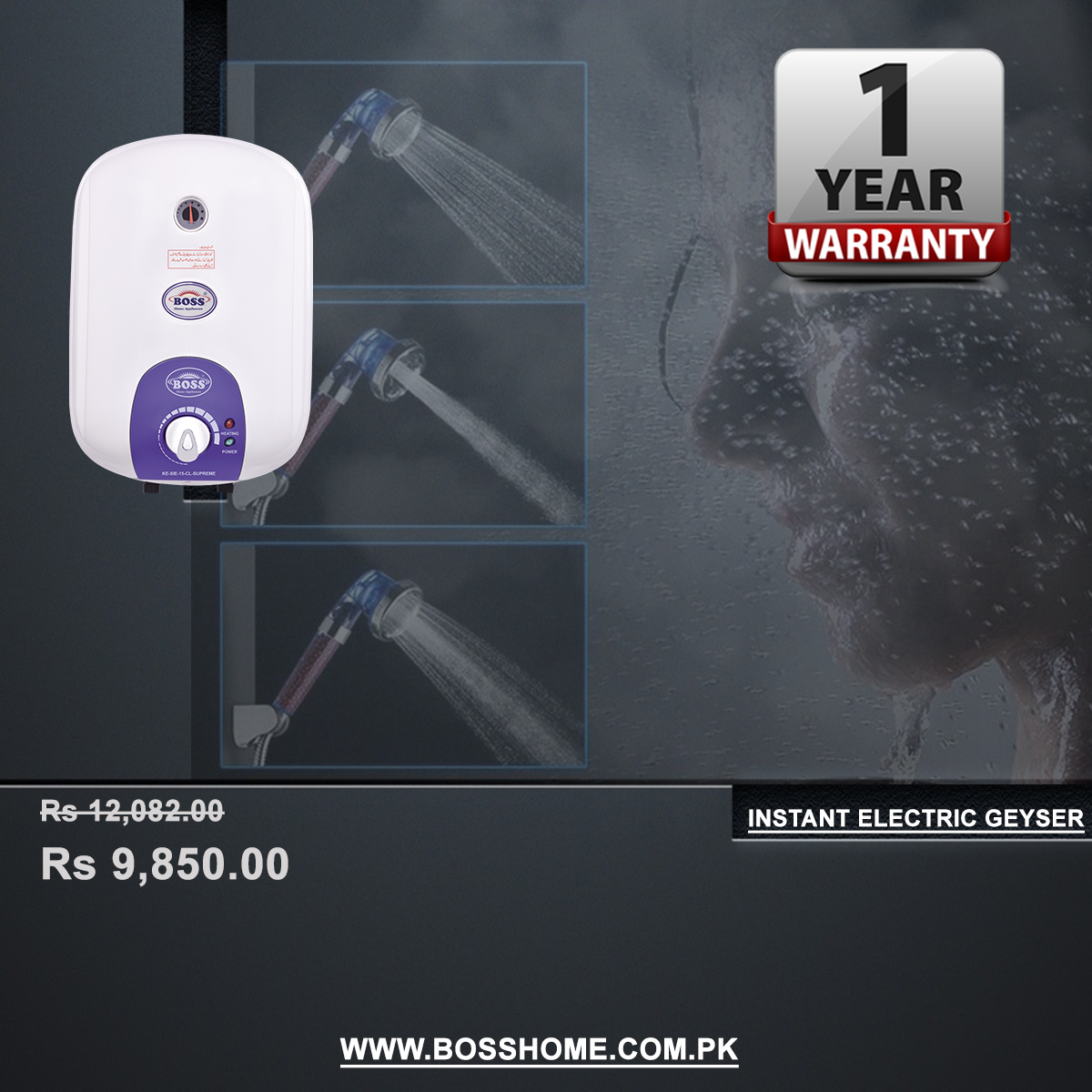 Instant Electric Geyser