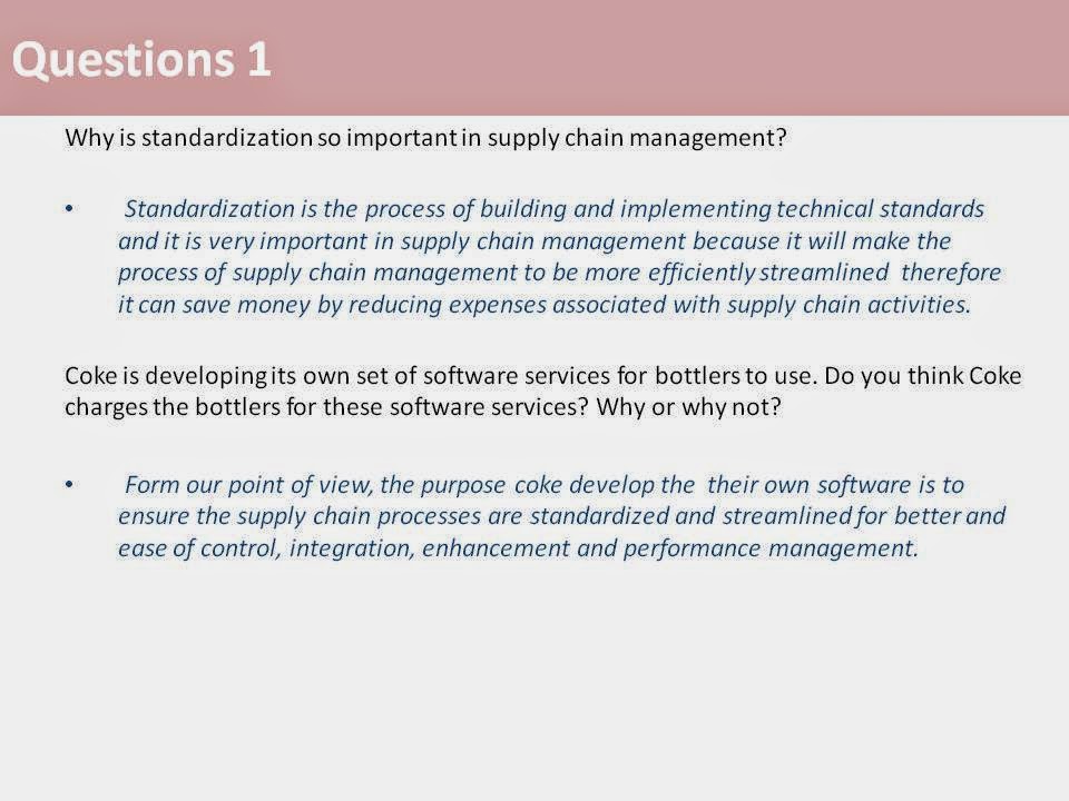 Case study on coca cola is everything scm crm collaboration you name it picture