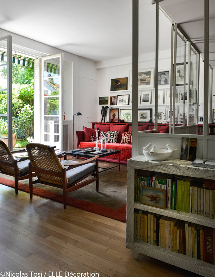 Parisian apartment featuring bohemian spirit