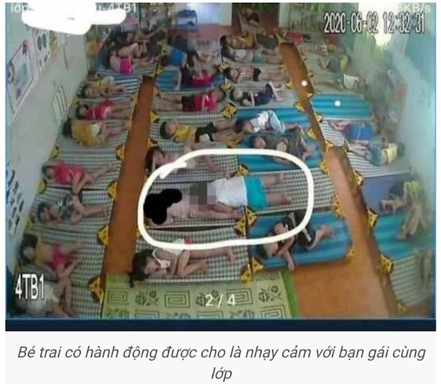 Lại những em thơ làm "đồ chơi" của người lớn