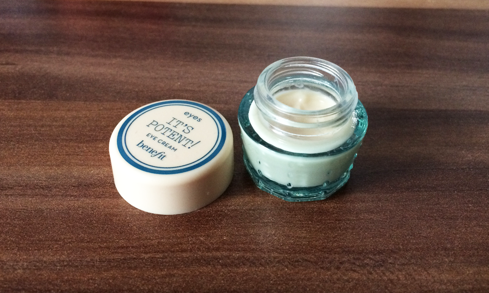 benefit it's potent eye cream review