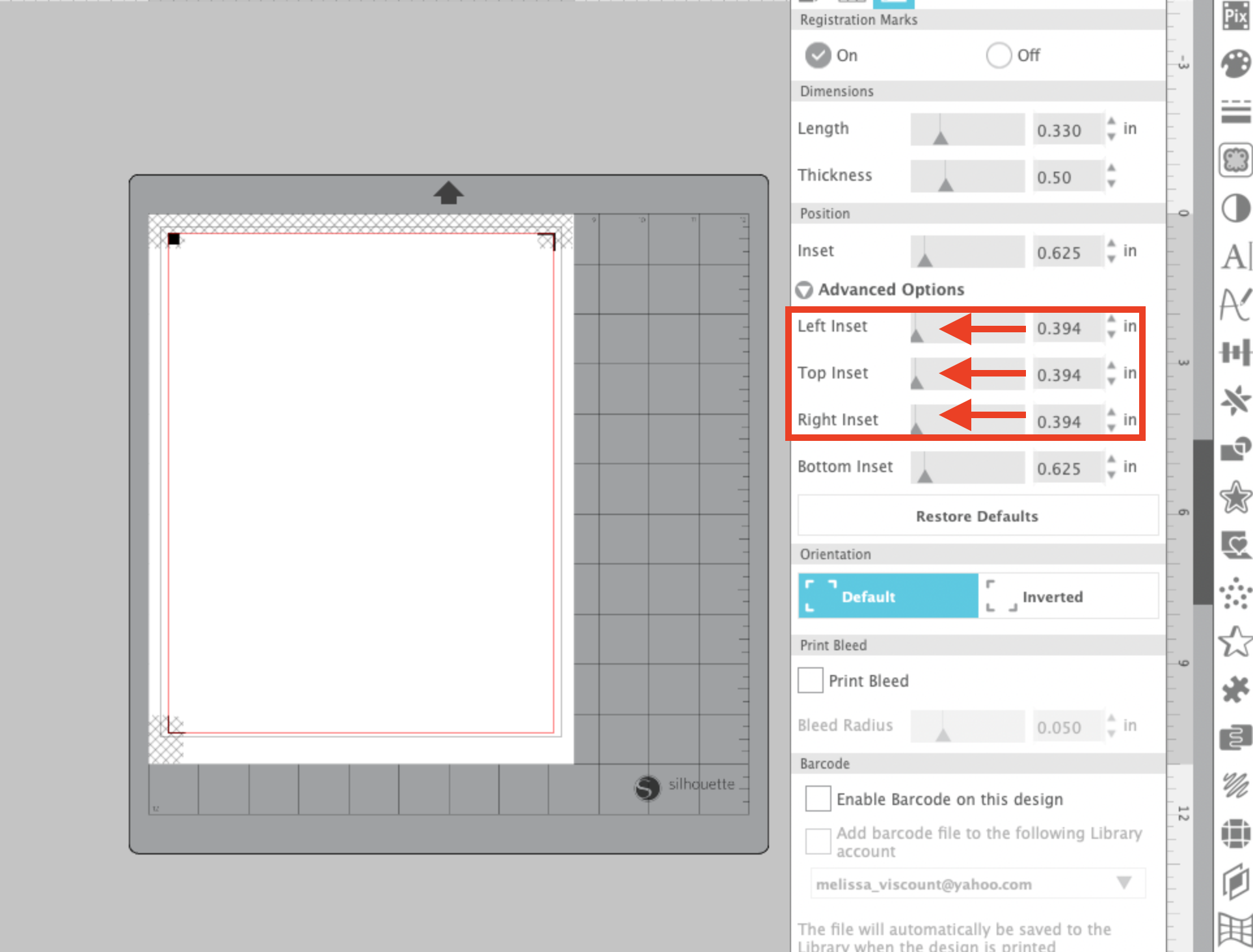 Silhouette CAMEO 4 Print and Cut Max Size - Silhouette School