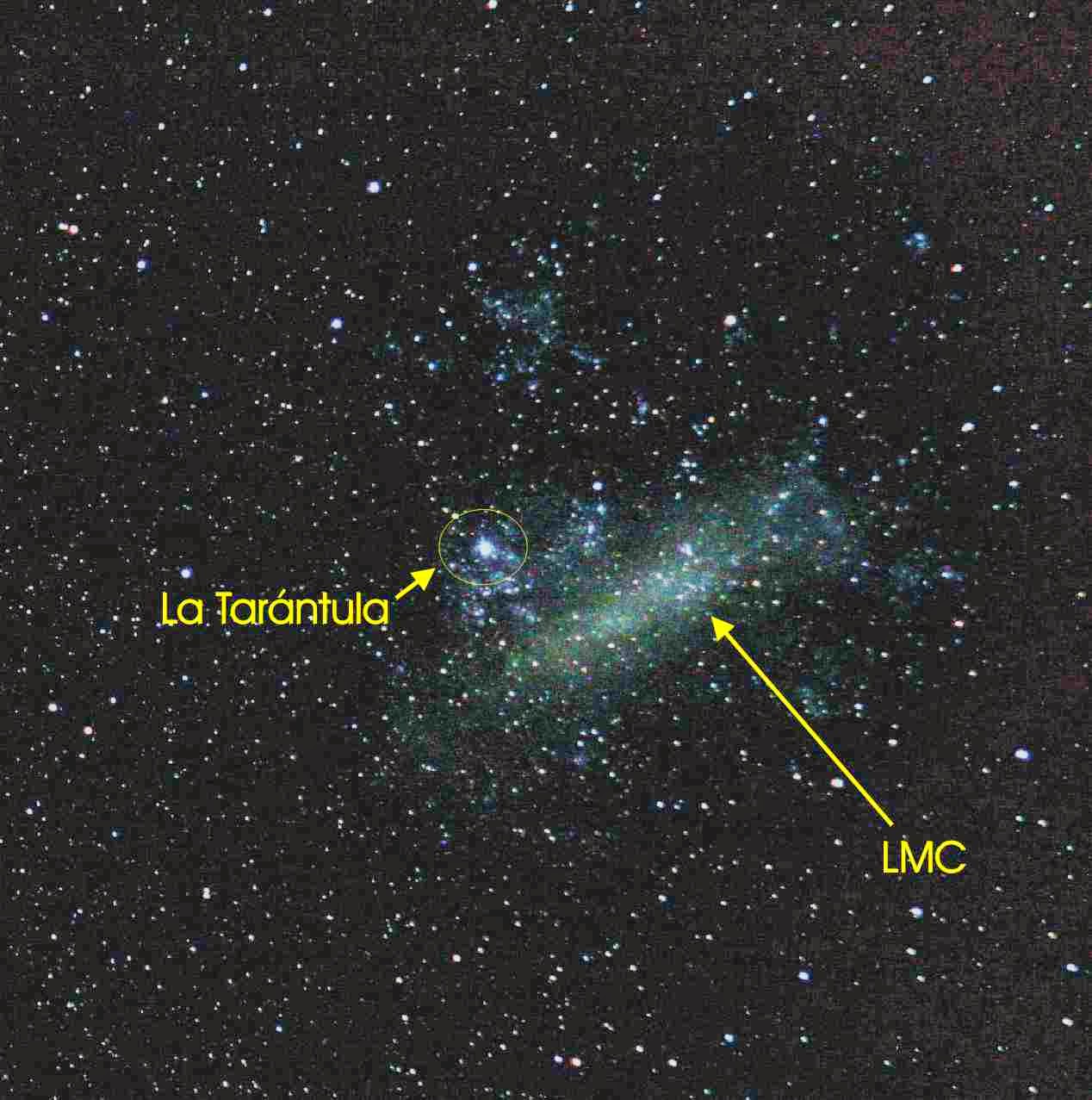Dosis Astronomica La Nebulosa de la Tarántula es un objeto