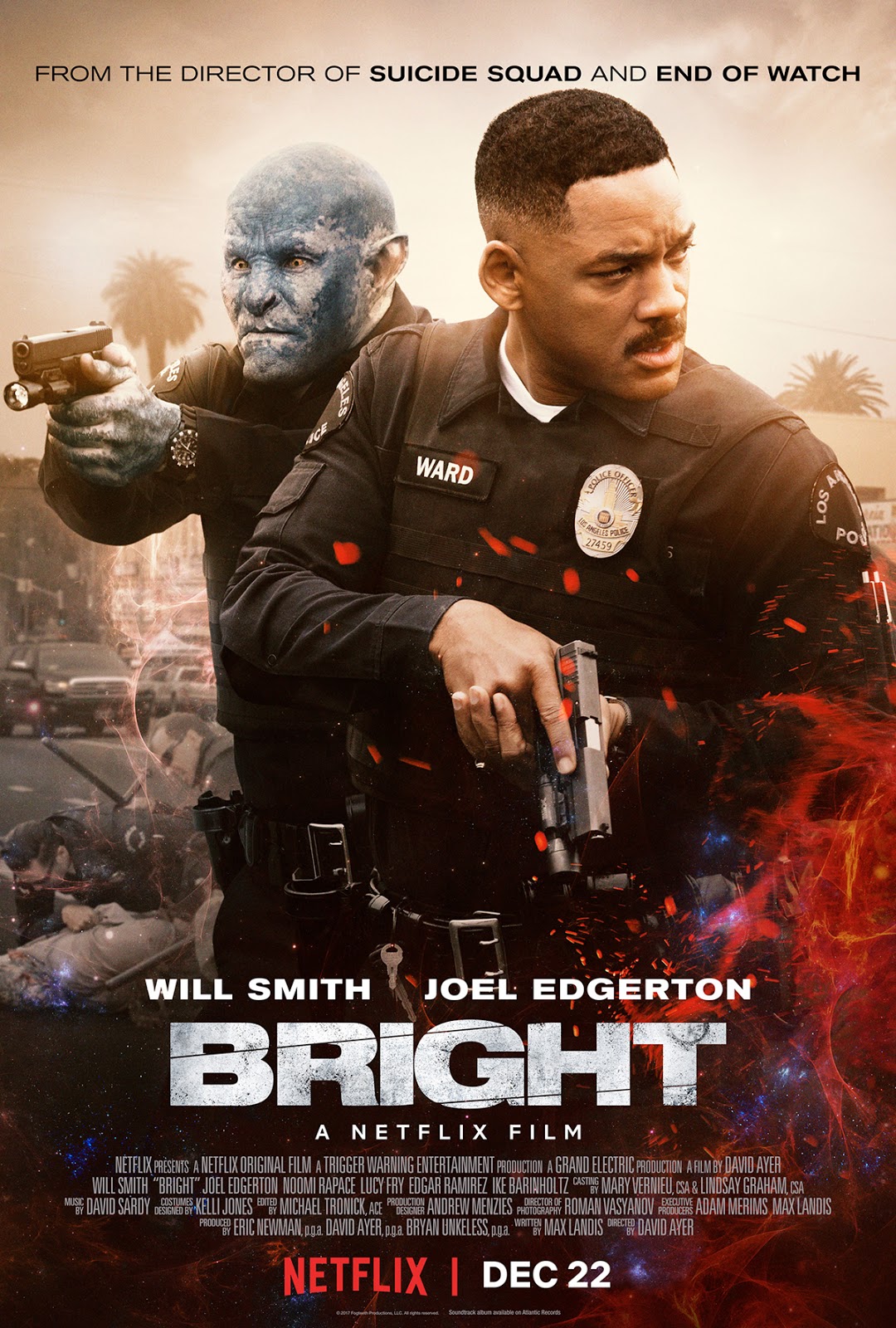 Bright (2017) ταινιες online seires xrysoi greek subs