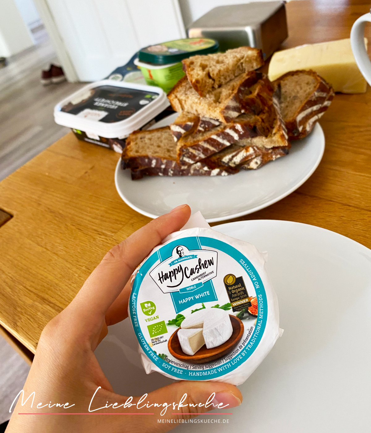 getest Happy White, Camembert Alternative von Happy Cashew