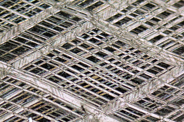 Structure d'un cristal de calcite Alessandro Da Mommio