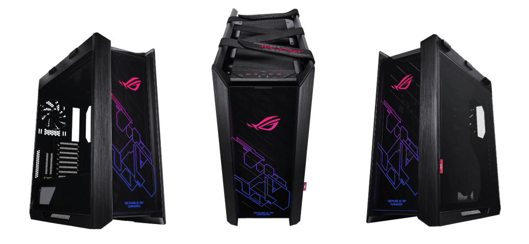 Asus rog strix пк. Pc case rog strix helios. корпус asus rog strix. asus rog pc case. asus gx601 rog strix helios.