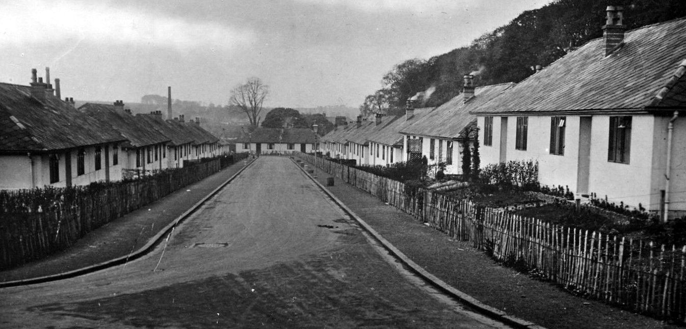 Tour Scotland Old Photograph Dalgairn Crescent Cupar Fife Scotland