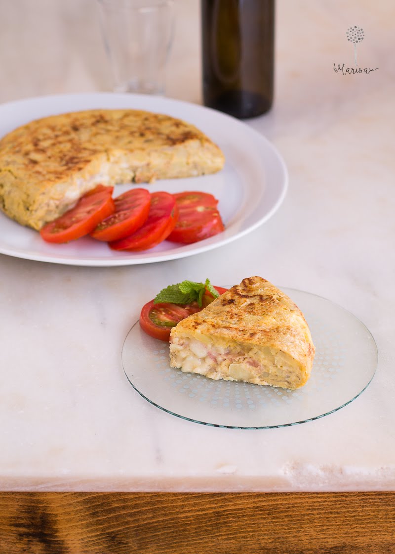 Tortilla sandwich de patata y berenjena THERMOFAN