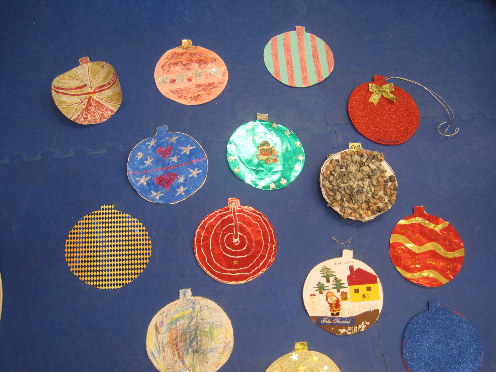 Mi Clase de Infantil BOLAS DE NAVIDAD