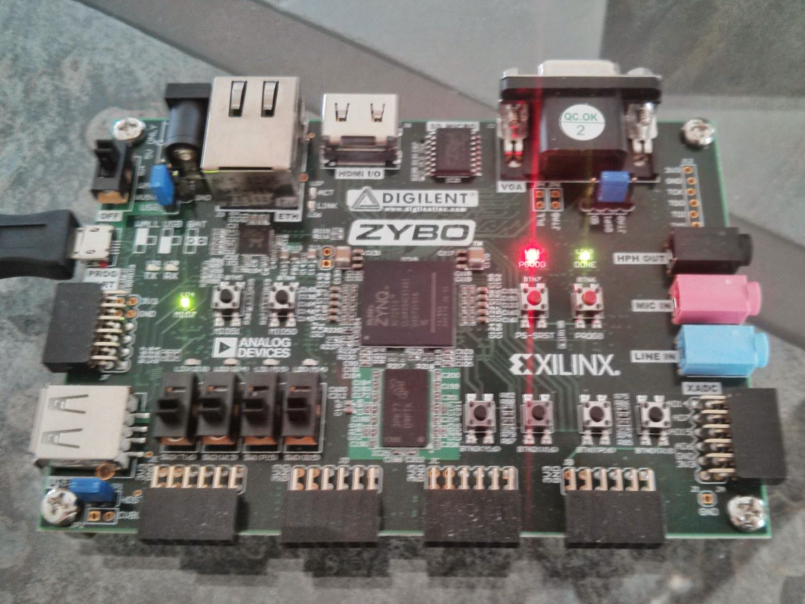 FPGA Programming: First Steps with the ZYBO Development Board