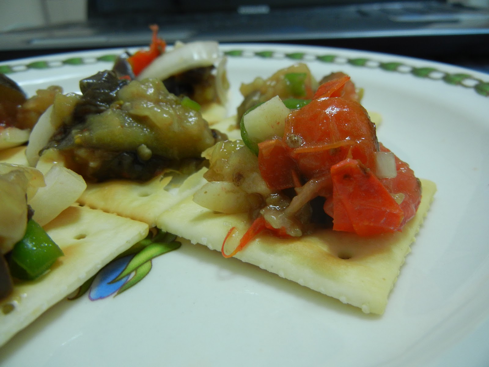 Oven Lovin' Baigan Choka (Eggplant finished with hot oil)