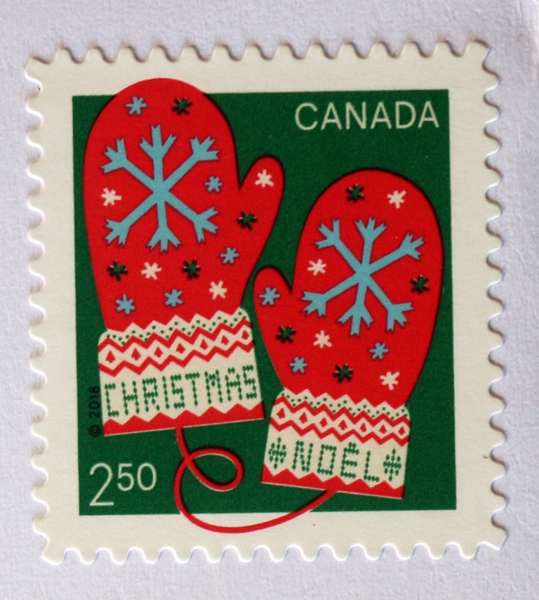 Mail Adventures Christmas Stamps