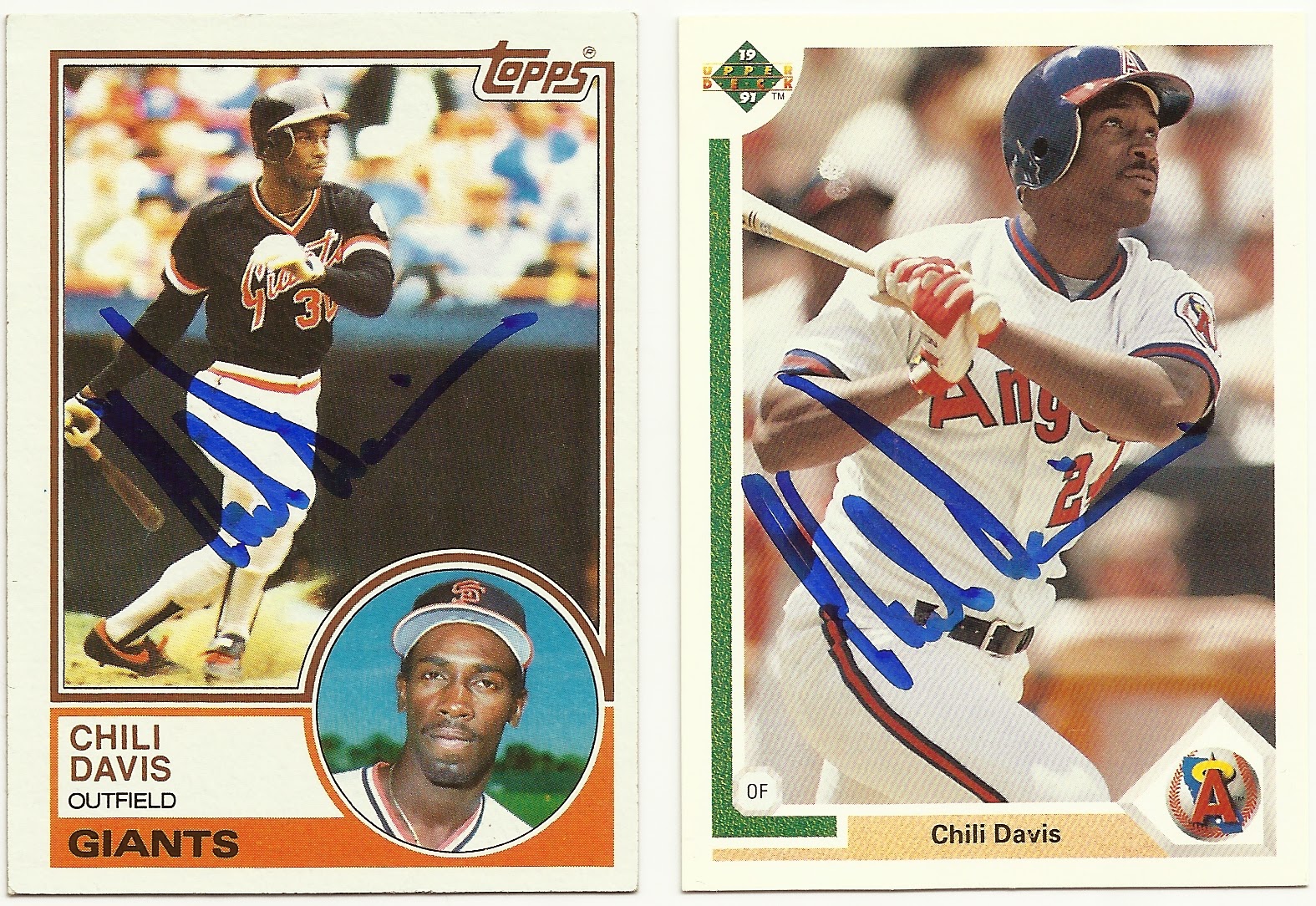 The Angels, In Order Year Of Long Returns 2 Chili Davis