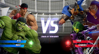 MvCI; RYU; HULK; THOR; GAMORA; 