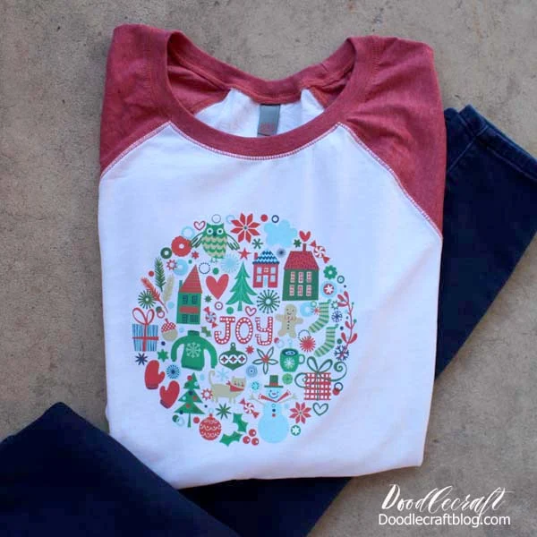 Hello Weekend Shirt with Cricut Patterned Iron-on - The Happy Scraps