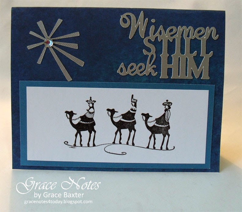 Wisemen Still Seek Him, Christmas Card by Grace Baxter