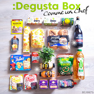 Unboxing DegustaBox "Comme un Chef"