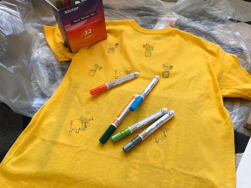 NIUTOP Paint Marker Pen