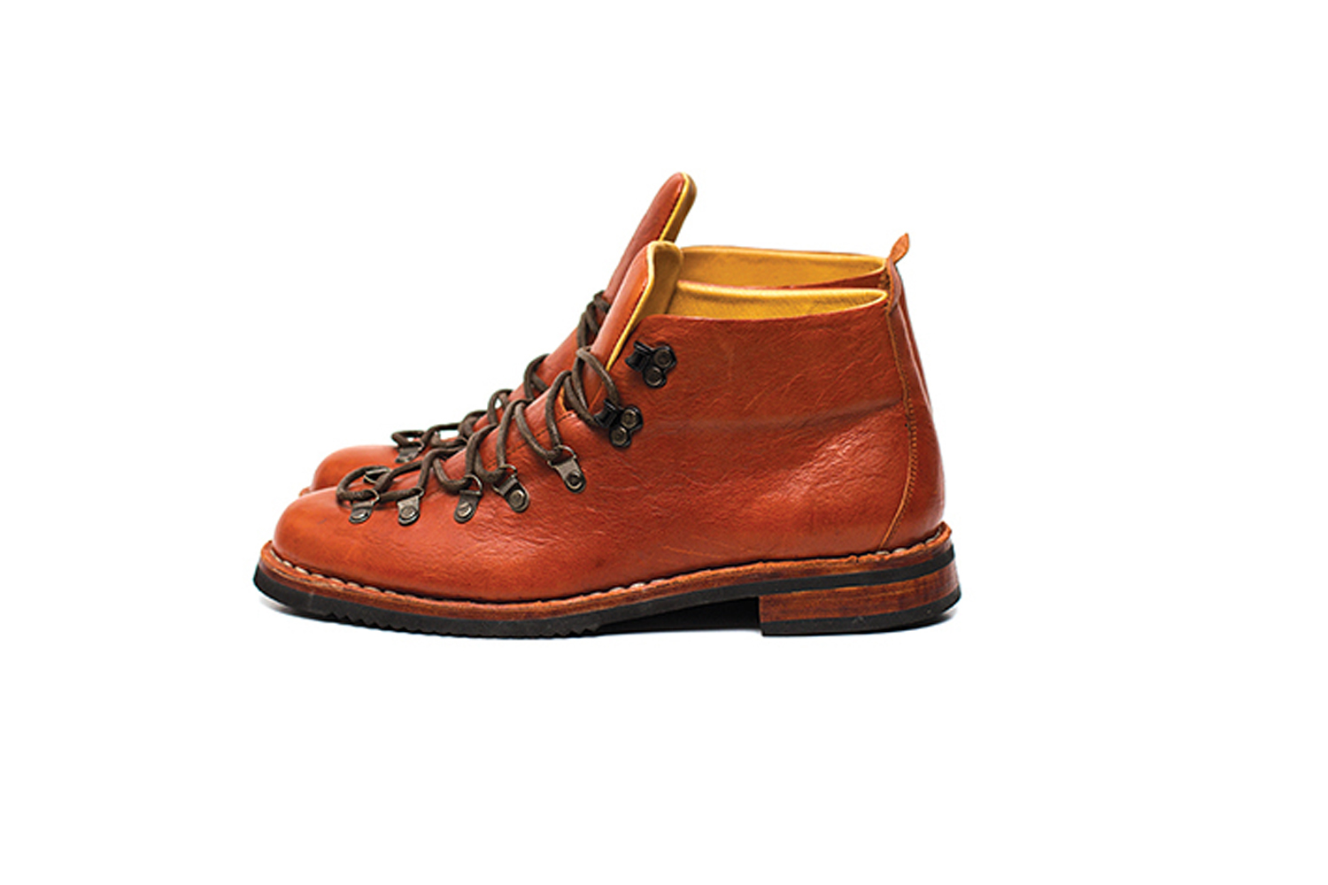 Portee Goods Release Mahogany Leather Boots