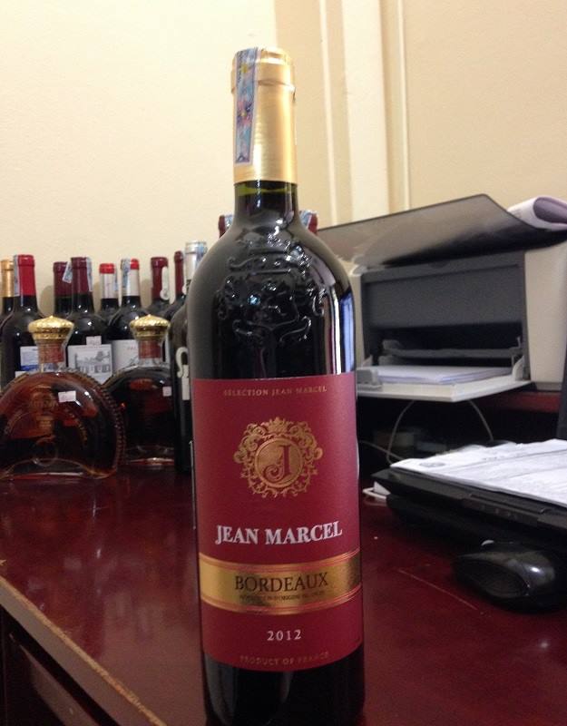 Rượu vang Pháp nhập khẩu Chateau Jean Marcel