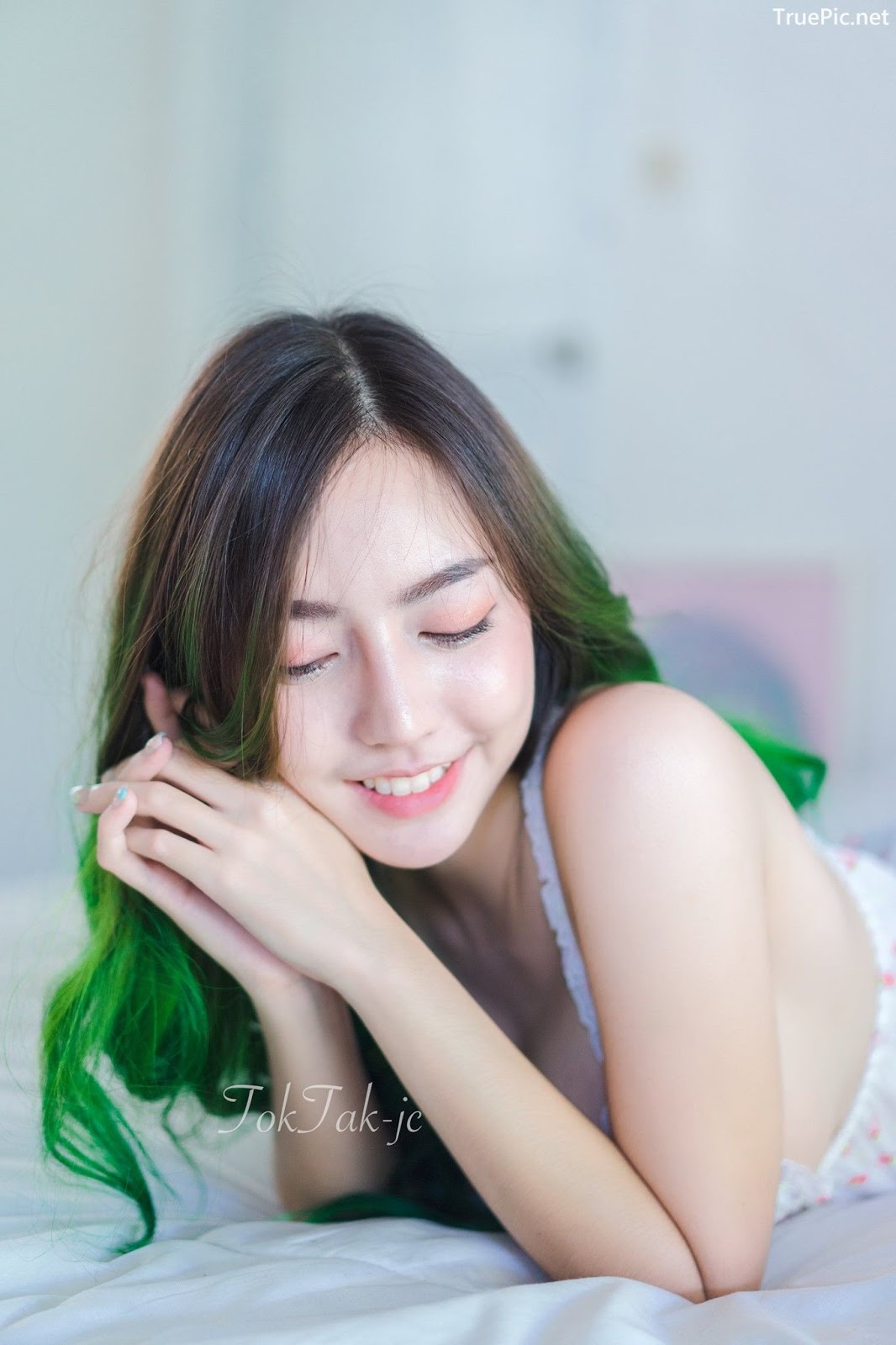 Image Thailand Model - Champ Phawida - Morning Sexy Sleepwear - TruePic.net - Picture-13