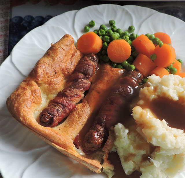Bacon & Sausage Toad in the Hole The English Kitchen