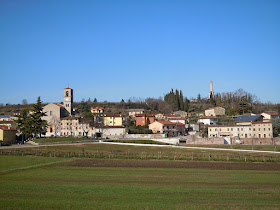 The village of Custoza in the Veneto