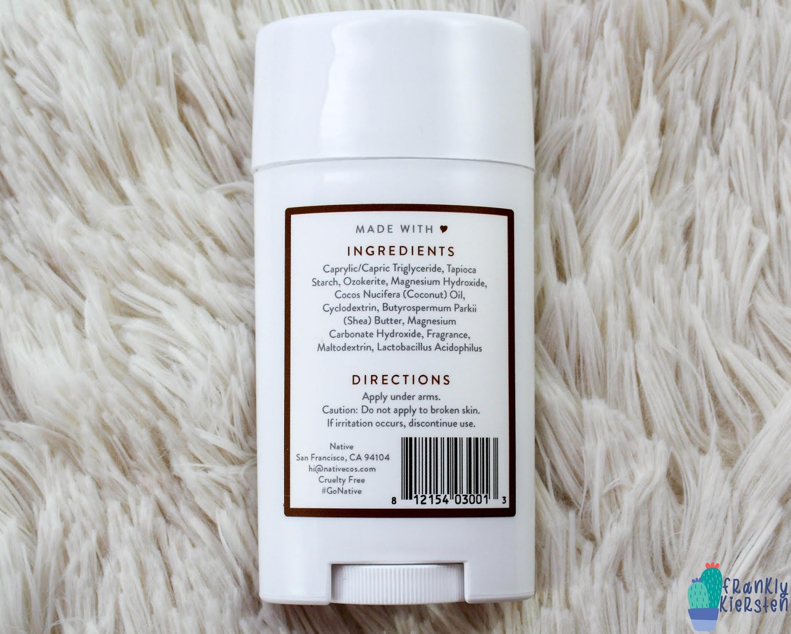 Native Deodorant Coconut & Vanilla Review Deodorant Series 2