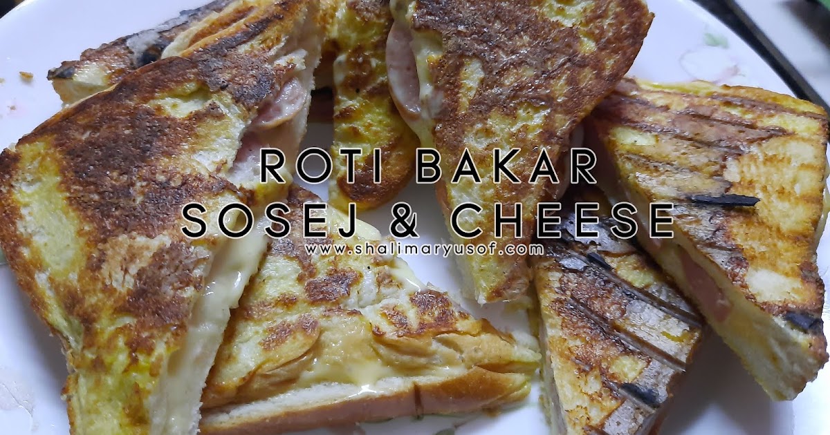 Resepi Roti Sosej Cheese Bersalut Telur