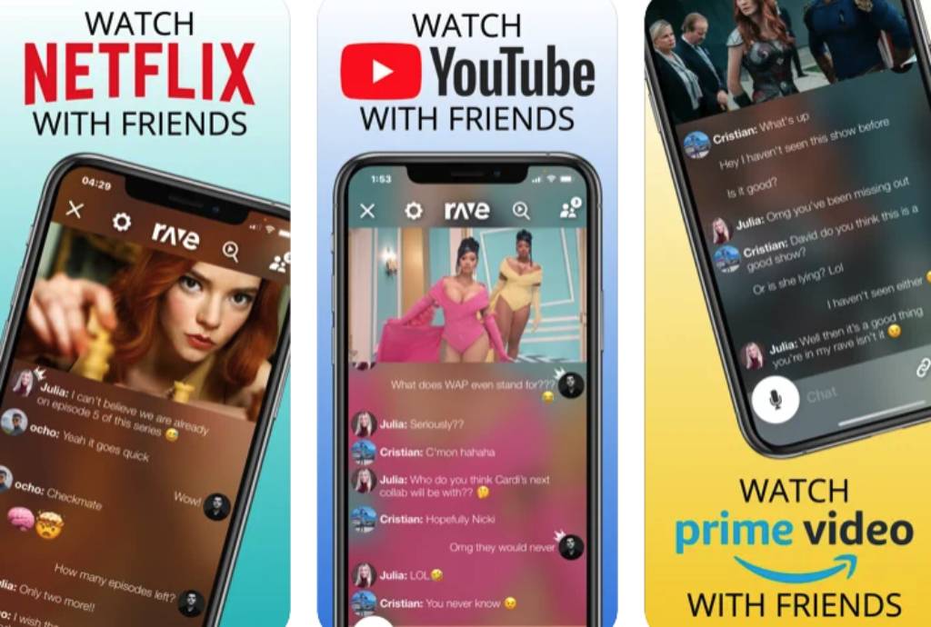 شرح تطبيق rave