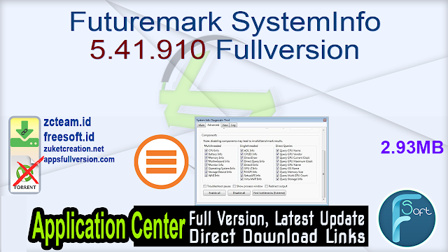 Futuremark SystemInfo 5.41.910 Fullversion