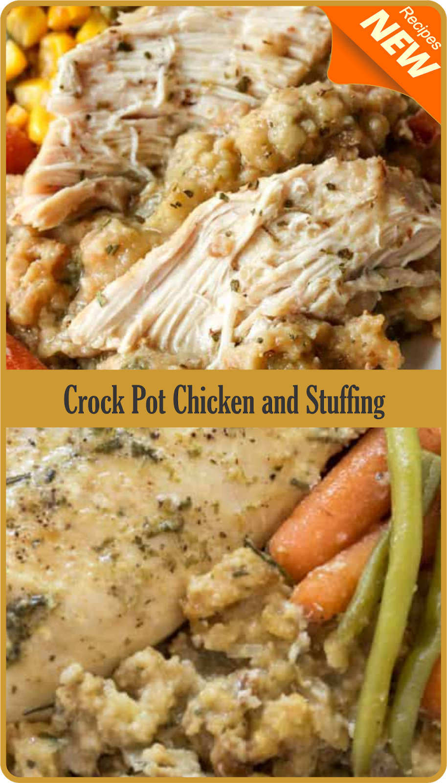 Crock Pot Chicken and Stuffing Amzing Food