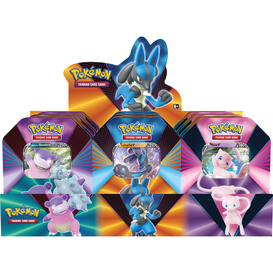 Pokémon TCG V Forces Tins Revealed