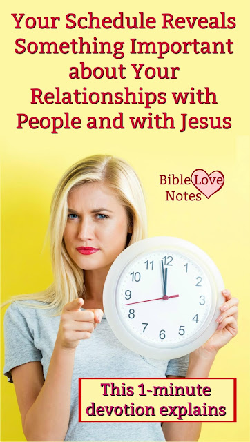 This 1-minute devotion inspires, encourages, and challenges Christians to look at an important aspect of their faith. #BibleLoveNotes #quiettime #Bible