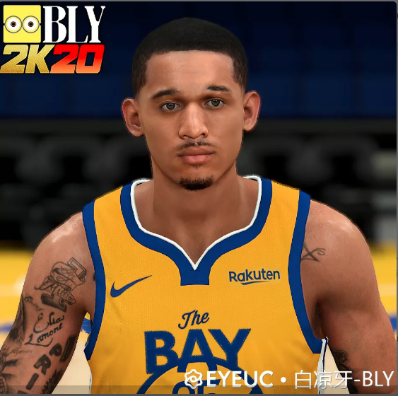 NBA 2K22 Juan Toscano-Anderson Cyberface Update (Tattoo Update) by