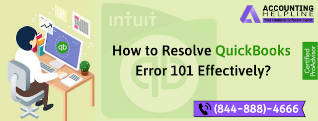 Step-by-Step Guide into Resolving QuickBooks Error 101