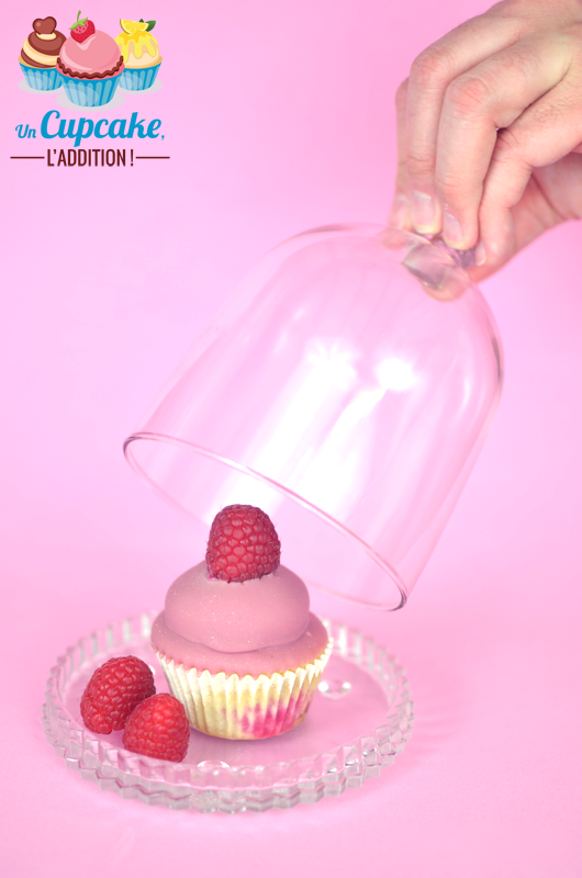 Cupcakes au chocolat et framboise so girly