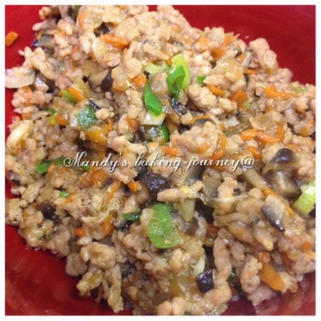 Mandy's baking journey Ham Sui Gok 咸水角